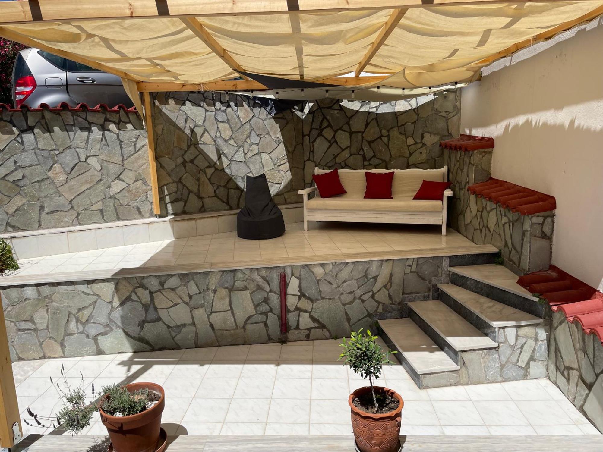 Evangelia Studios Sígrion Buitenkant foto